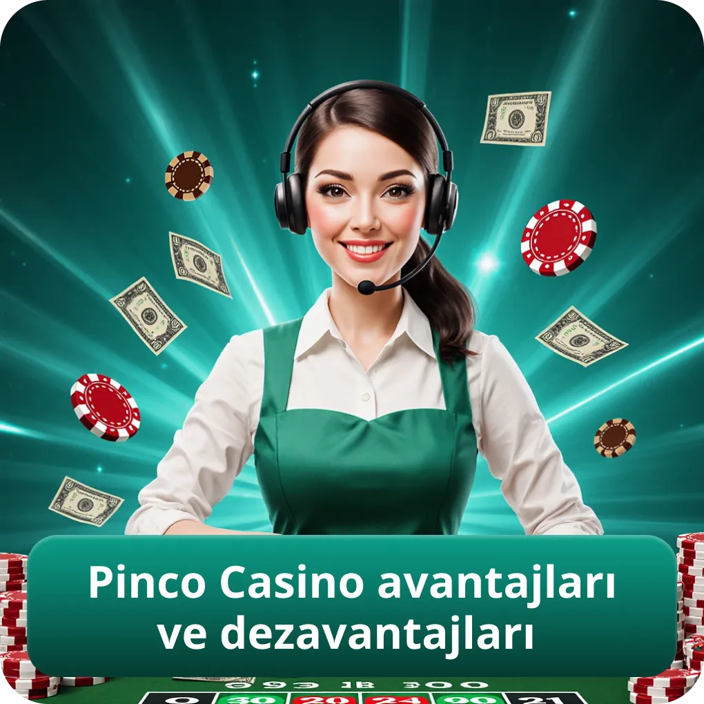 Pinco Casino avantajları ve dezavantajları