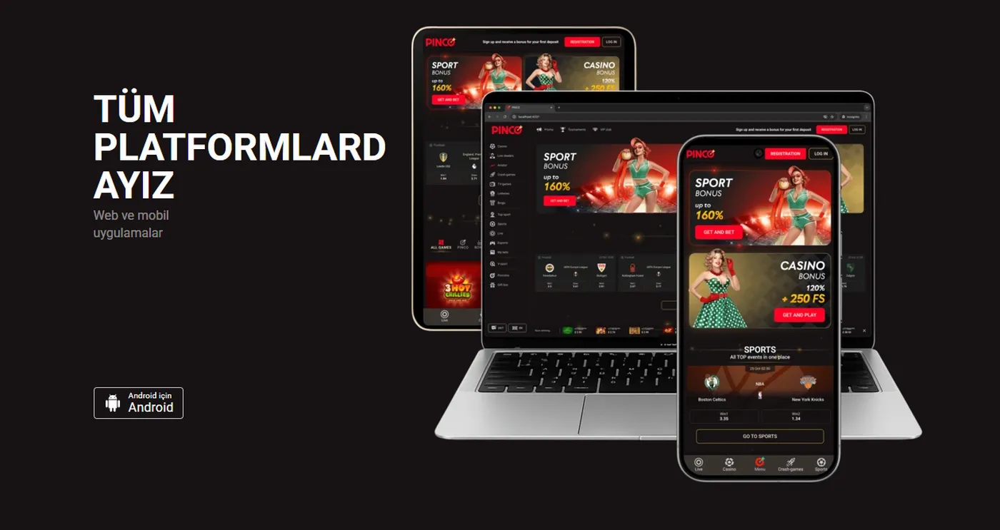 Pinco indir seçenekleri ve uygulama türler